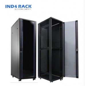 INDORACK Standing Close Rack 19" Glass Door IR9032G